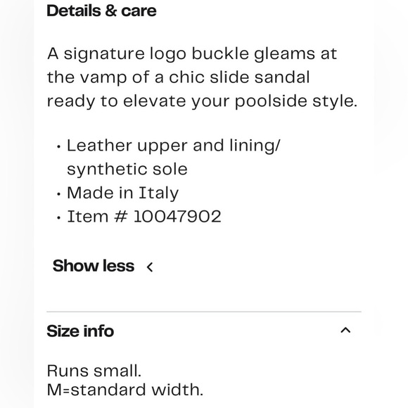 NEW! Valentino by Mario Valentino Bugola Slide Sandal in Copper Womens Size 8 - Picture 13 of 14